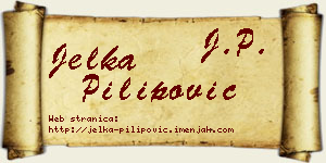 Jelka Pilipović vizit kartica